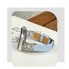 Denim heart Leather loop Correa For Apple Watch band Series 10/9/8/7/6/5 38mm 40mm 41mm 42mm 44mm 45mm 46mm 49mm Strap