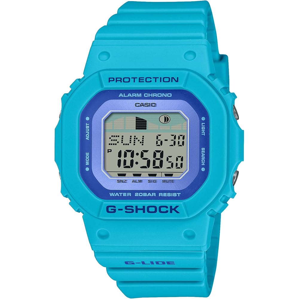 Casio G-Shock G-Lide Mid-Size Watch Eco-Friendly Material Women's Blue GLX-S5610-2JF