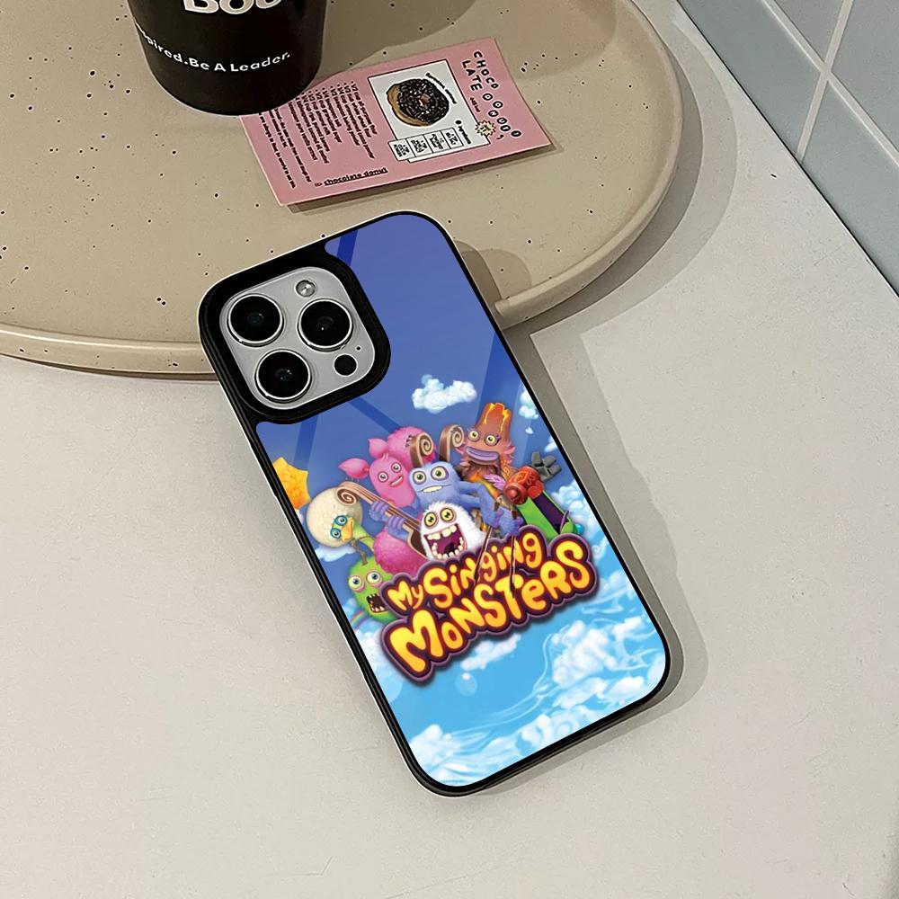 My Singing M-Monsters Phone Case for Iphone 17 16 15 14 Air 13 12 11 Pro Max Mini Plus Fundas Shell PC+TPU Cover
