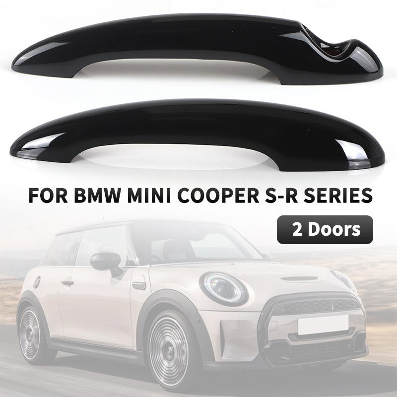 Gloss Black Exterior Door Handle Cover For BMW MINI Cooper S R50 R52 R53 R55 R56 R57 R58 R59 R61 Door Handle Trim 2 Doors