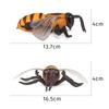 Children's Large Wild Insects Cognitive Simulation Toy - Bee, Wasp, Hornet Model Decoration
