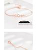 Versatile Zircon Star Bracelet for Women - Personalized Five-Star Design, Perfect for High-End Christmas or Birthday Gift