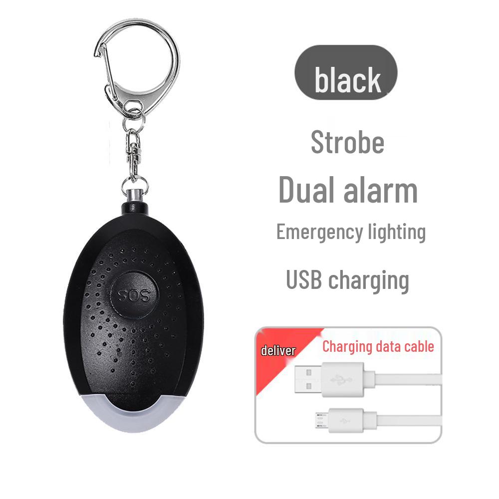 Women's & Girls' Personal Alarm: Portable Self-Defense Device for Outdoor Safety