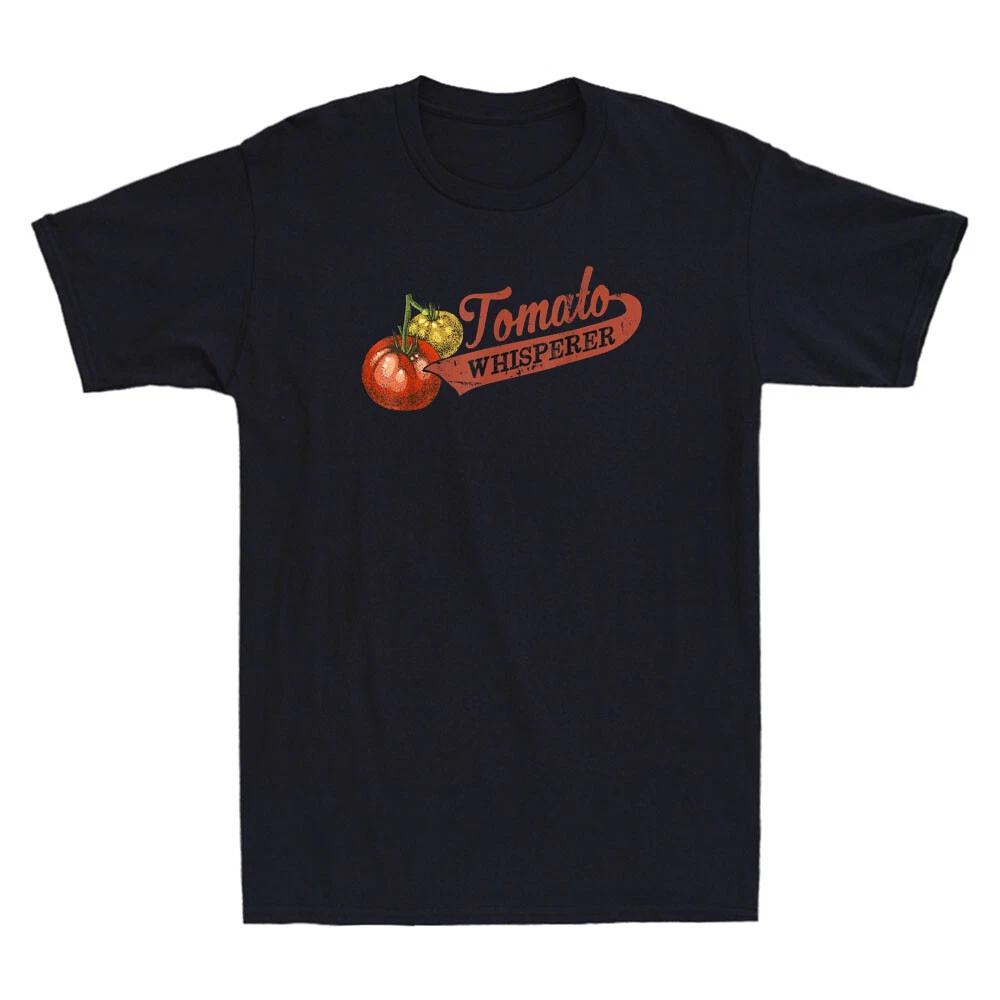 Tomato Whisperer For Gardening Enthusiasts Gift Retro Men's Short Sleeve T-Shirt