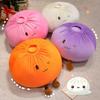 Creative Soft Baozi Plush Pillow With Pp Cotton Filling For Kids And Adults
