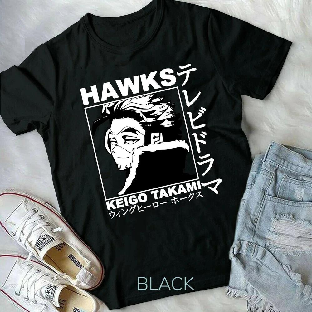 Hawks Keigo Takami My Hero Boku No Hero Bnha Mha Anime New Unisex T Shirt S