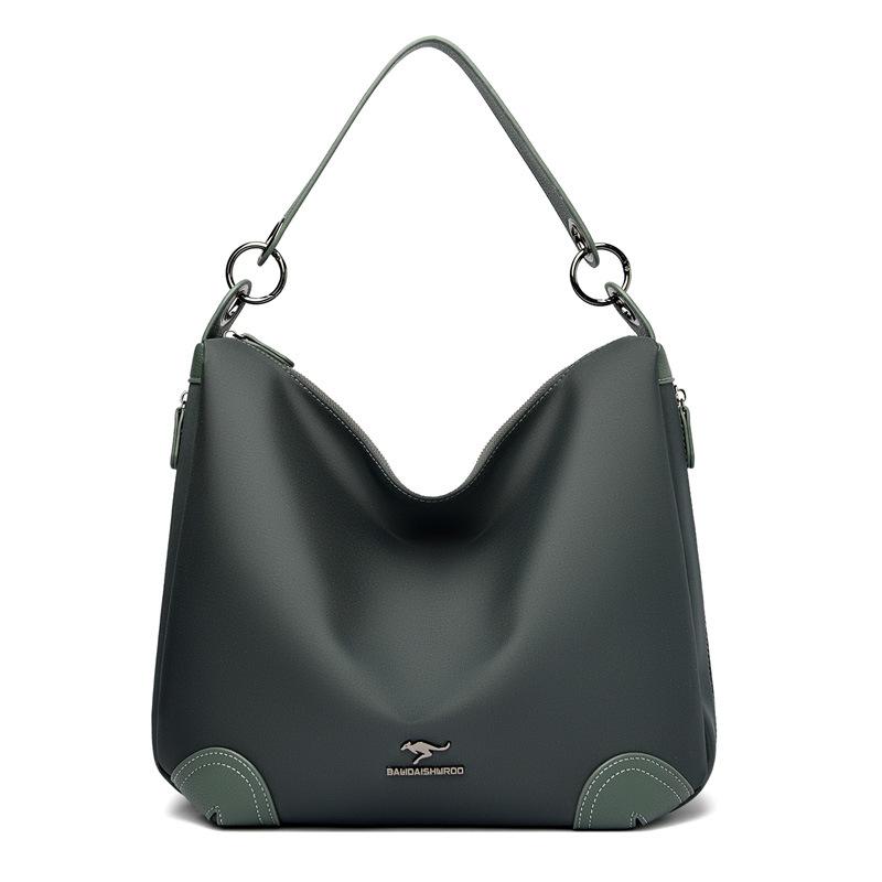 

Большая вместительная женская сумка через плечо с цепочкой на плечевом ремне, сумка через подмышку с боковой молнией, портативная сумка для мам, сумка через плечо Temperament