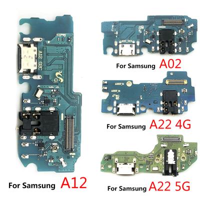 För Samsung A73 5G A53 A21 A21S A02 A12 A22 A32 4G A33 5G A41 A70 M62 USB Laddningsdocka Jack Socket Connector Board Flex