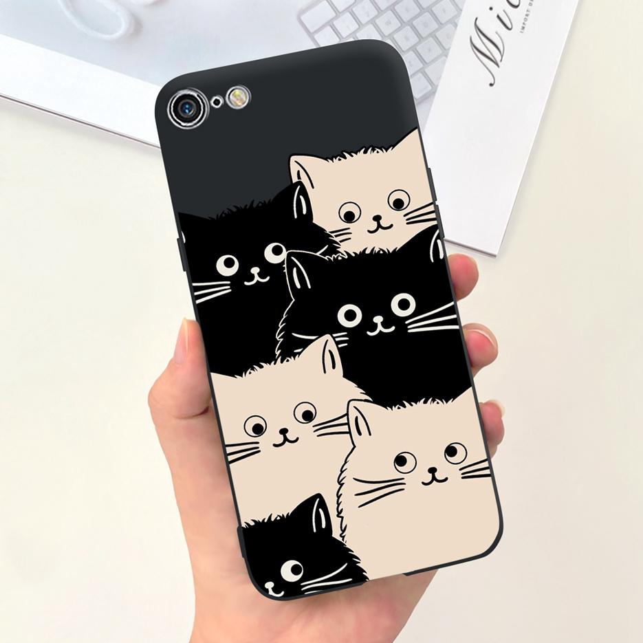 For Apple iPhone 7 Case iPhone 8 Plus Case Cute Dinosaur Cartoon Bumper Soft Cover Case For iPhone 7 Plus iPhone7 iPhone8 Fundas