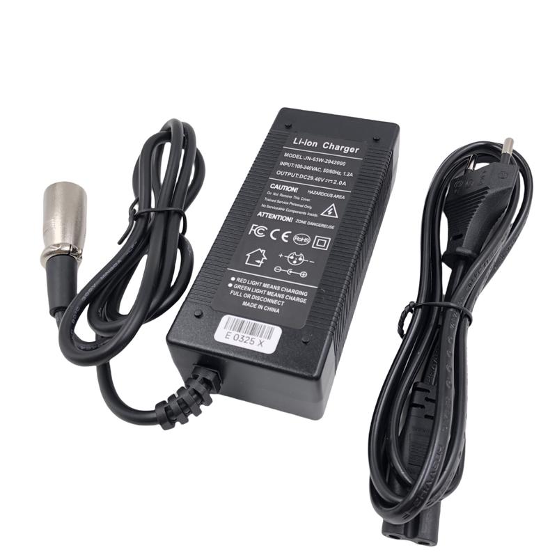 24V Li-ion Battery Charger OutPut 29.4V2A Wheelchair Charger 7 Series 25.2V 25.9V Lithium Battery Charger XLR Connector