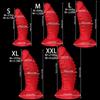 Big Size Soft Silicone Realistic Dildo Female Personal Massage Toy For Couples