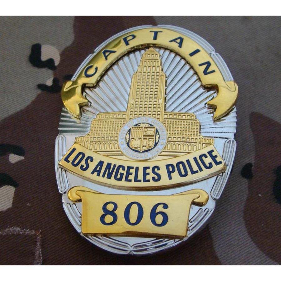 Los Angeles/LAPD metallmerke, ren kobber