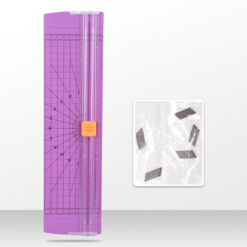 A4 Paper Cutter Security Safe Guard Paper Trimmer File Photo Art Craft Guillotine Office Administrative Financial School Supply
