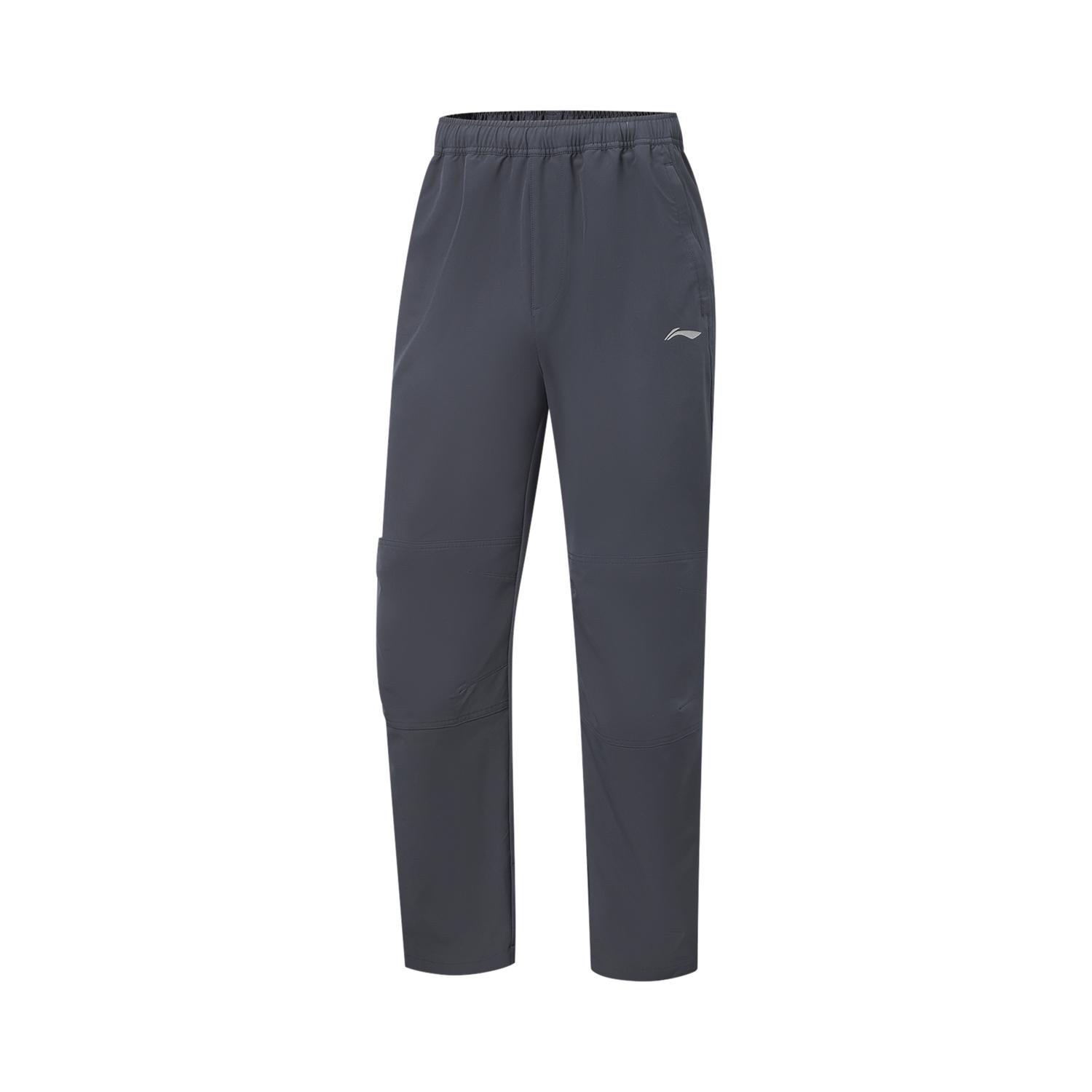 

Li-Ning Soft Solid Color Simple Versatile Sports Long Pants Men bottoms AYKWD03-3 S