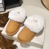 Plus-size Winter New Platform Cotton Shoes, Flat Low-heeled Snow Boots, and Round-toed Women's Cotton Shoes