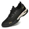 Shoes Popular Round Head Men's Outdoor Mesh Cloth Shoes Sports Leisure Fashion Mountaineering Hiking Through