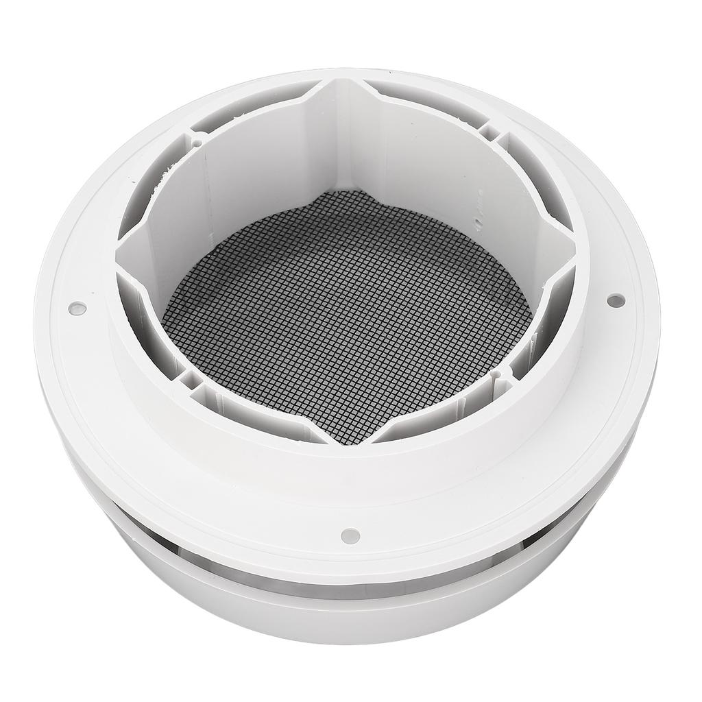 RV Roof Vent Cap 155mm Air Exchange Oxidation Resistant Round Mushroom Ventilation Cap with Mesh Screen for Campervan