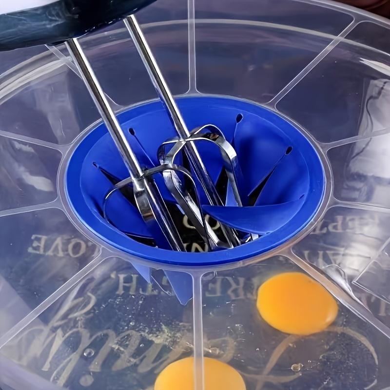 1Pc Silicone World Egg Beater Bowl Cover Splash Waterproof Plastic Bowl Cover Egg Mixer Anti Splash Lid Kitchen Cooking Gadget