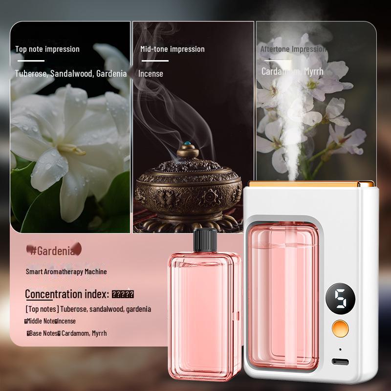 Aromatherapy Automatic Spray Humidifier: Long-Lasting Room Fragrance & Toilet Deodorizer.