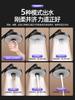 New 5 Modes Large Flow Supercharge Rainfall Shower Head 175mm Round High Pressure Top Spray Rain Showerhead Bathroom Accessories