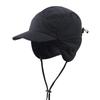 The Cap Outdoor Waterproof Earmuff Cap Black