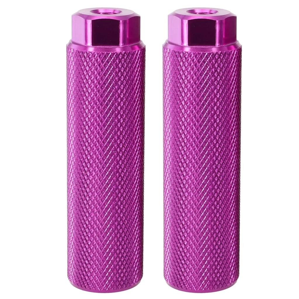 Bike Pegs Aluminum Alloy Anti Skid Lead Foot ForBMX Bike Fit 3 8 Inch Axles Bike Pegs Anti Skid Lead Foot Rest Pegs