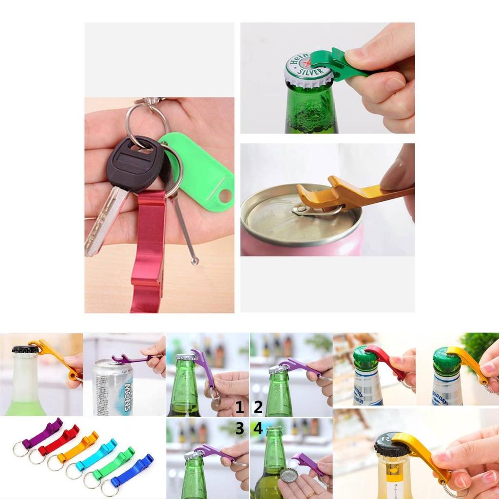 Robuster Flaschenöffner aus Aluminiumlegierung für Bars und Partys, farbenfrohes kreatives Geschenk