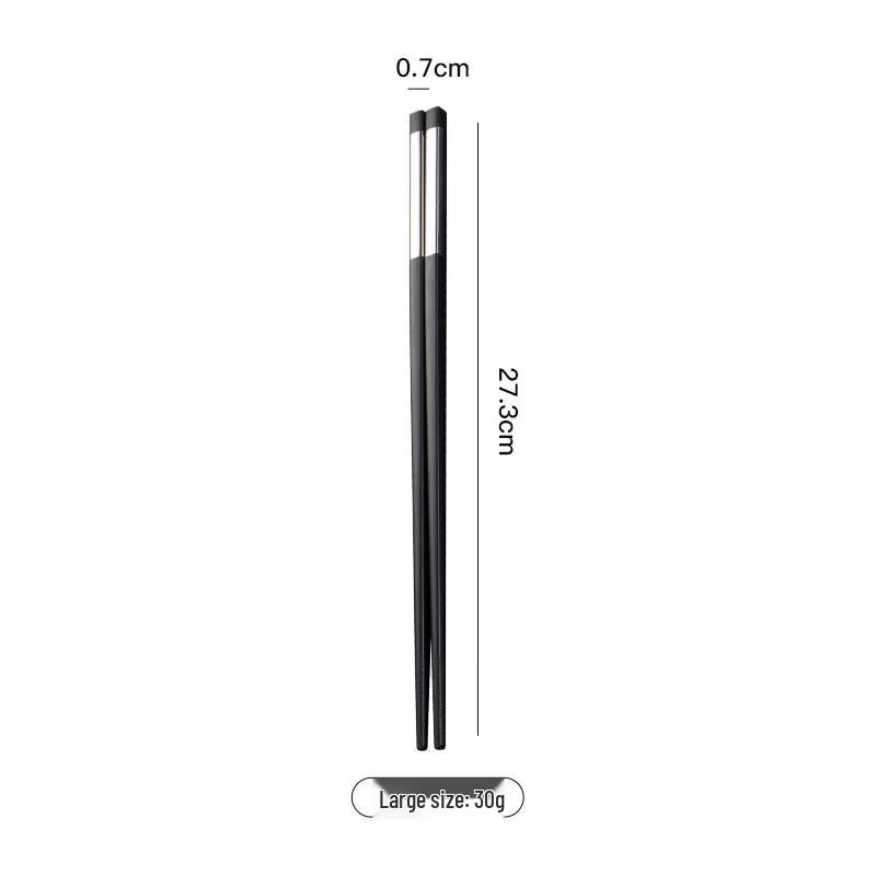 Qianxing Stainless Steel Alloy Serving Chopsticks