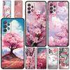 Phone Case For Samsung Galaxy A15 A13 A51 A71 A41 A31 A21S A03S A05 A12 A32 A52 A23 A25 A33 A53 A73 5G Cover Cherry Blossom Tree