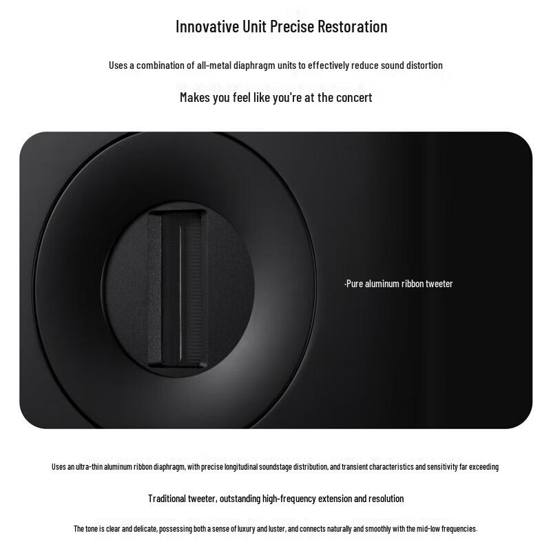 HiVi Dazzle Prime+M Stand Active HiFi Bluetooth Speakers CN plug (adapter included) (CN version)