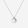Tiffany & Co. Return To Tiffany Double Heart Blue Pendant Mini Necklace Women Necklace 27125107