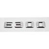Car Rear Trunk Number Letter Sticker Tail Box Emblem Badge for Mercedes Benz E Class E300 E320 E350 E400 E420 E430 E500 E550 ooo1