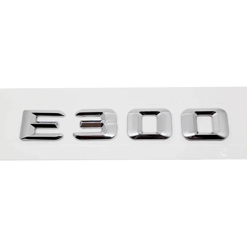 Car Rear Trunk Number Letter Sticker Tail Box Emblem Badge for Mercedes Benz E Class E300 E320 E350 E400 E420 E430 E500 E550 ooo1