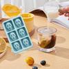 Halloween Skeleton Ice Cube Mold Food Grade Silicone Creepy Screaming Mold Haunted Drink Accessories