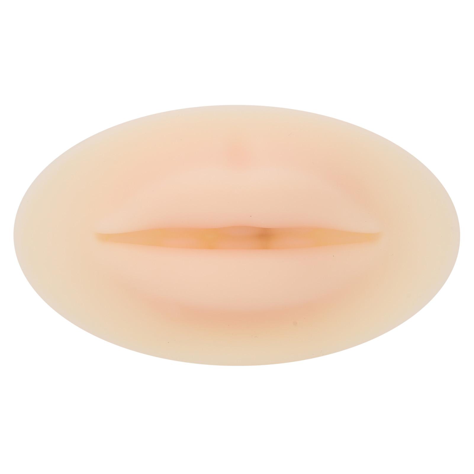 

3D силиконовые губы, мягкий эластичный силикон, настоящее ощущение прикосновения к коже, широко используемые поддельные губы для практики микроблейдинга