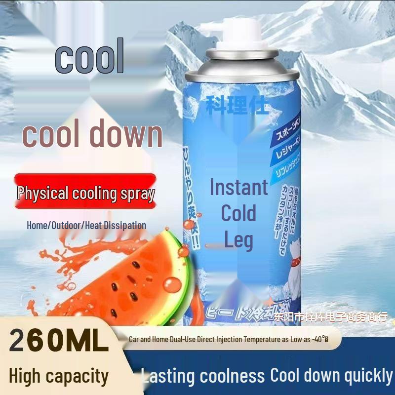 

Ледяной спрей быстрого охлаждения для салонов автомобилей Cooling Spray