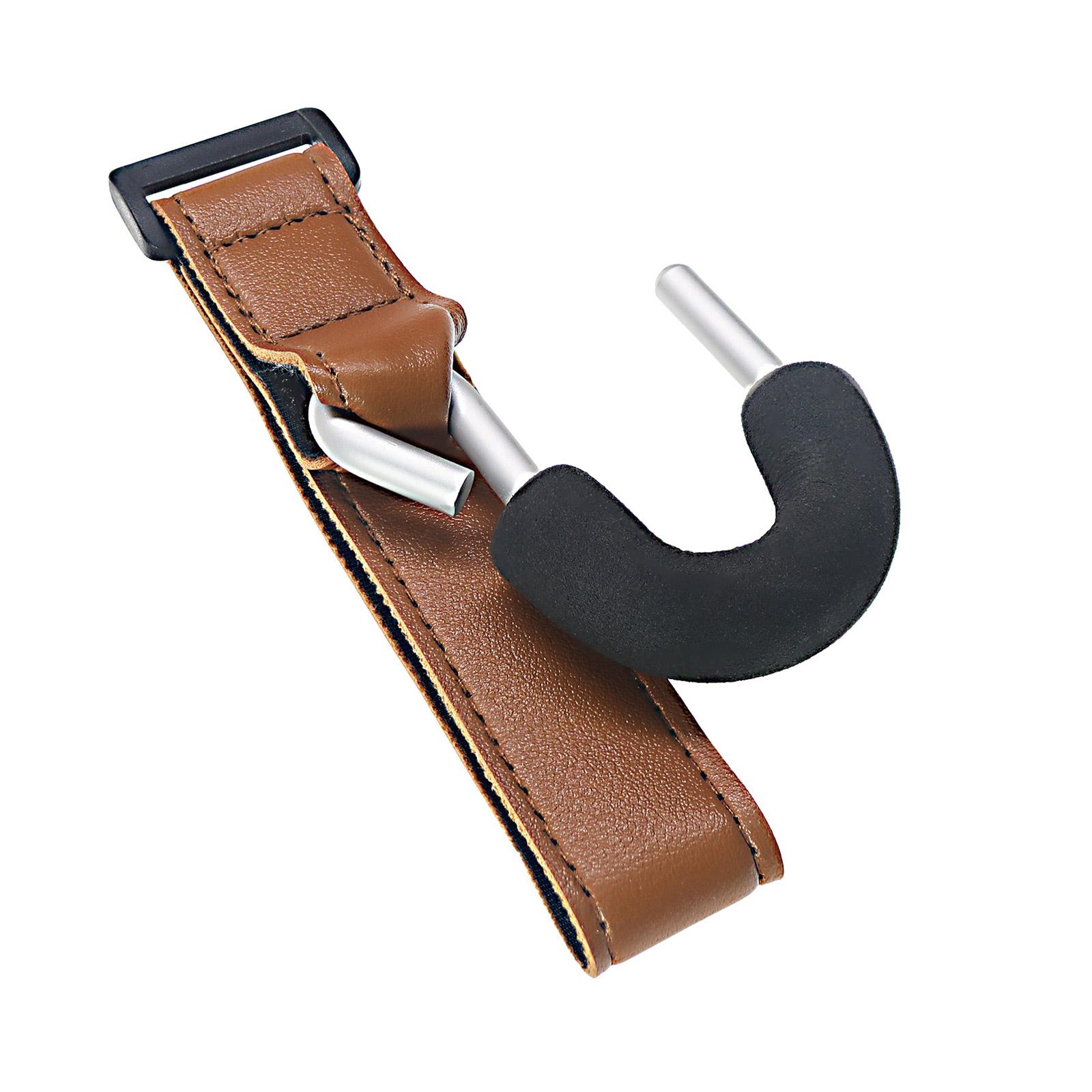 

Крючок для детской коляски из ПУ кожи, Крючок для детской коляски, Аксессуары для детской коляски, Зажимы для коляски, Крючки для подвешивания сумок для подгузников коричневый