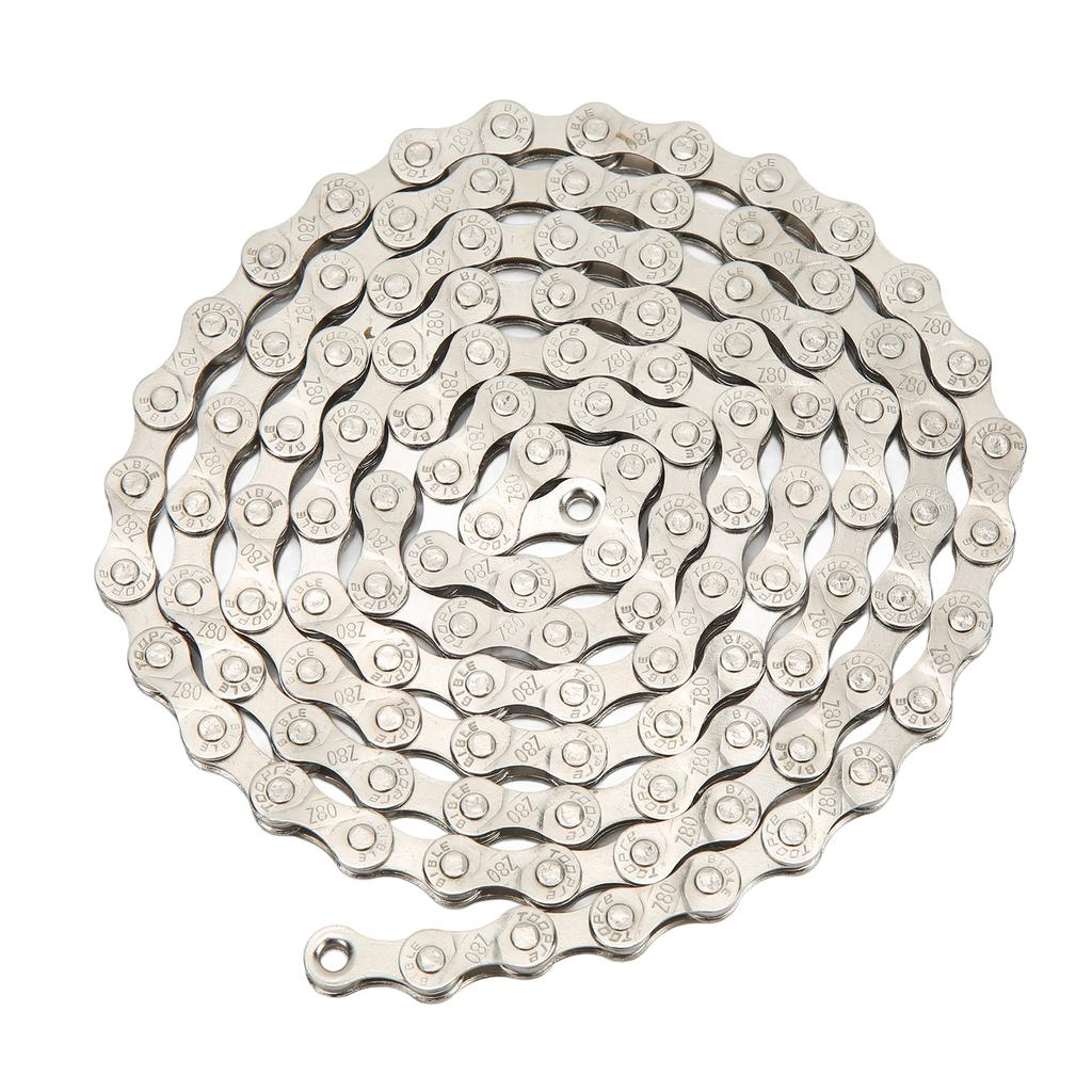 Mountain Bike Chain 8 Speed Bike Chain for 6 7 8 18 21 24 Speed Road Bike Folding Bike 116 Links