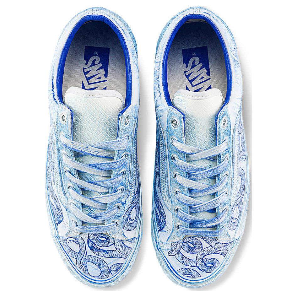Vans Unisex Old Skool Year Of The Snake White Blue VN000D57CDA