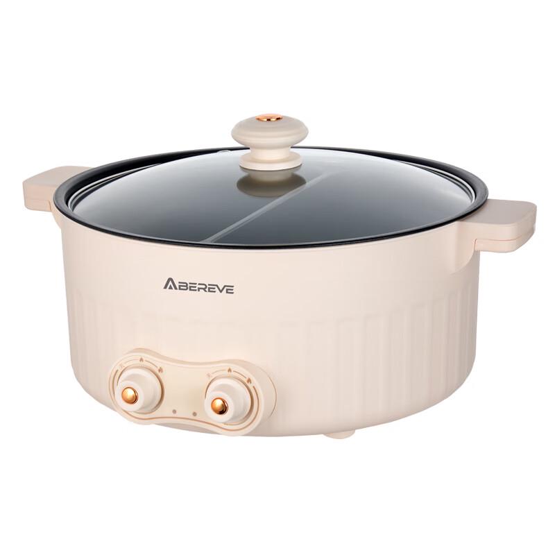 Aibeli 6L Divided Electric Hot Pot CN plug (adapter included)
