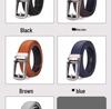 Men's Faux Leather Belt with Automatic Alloy Buckle, Versatile for Suits and Jeans