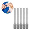 5PCS Cylinder Diamond Grinding Head Bit Parts for Piglet Electric Tooth Grinding Polisher