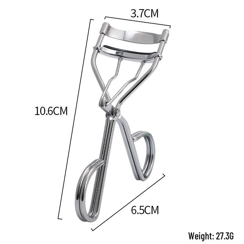 

A6B Pink Eyelash Curler with Comb - Beginner s Portable False Eyelash Aid and Wide Angle Clip