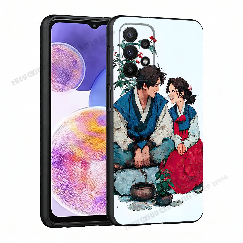 

Korean Tradition Lover Phone Case For Samsung A21 31 51 53 71 20 22 30 32 42 50 01 02 10 11 4G 5G Cover Samsung A01