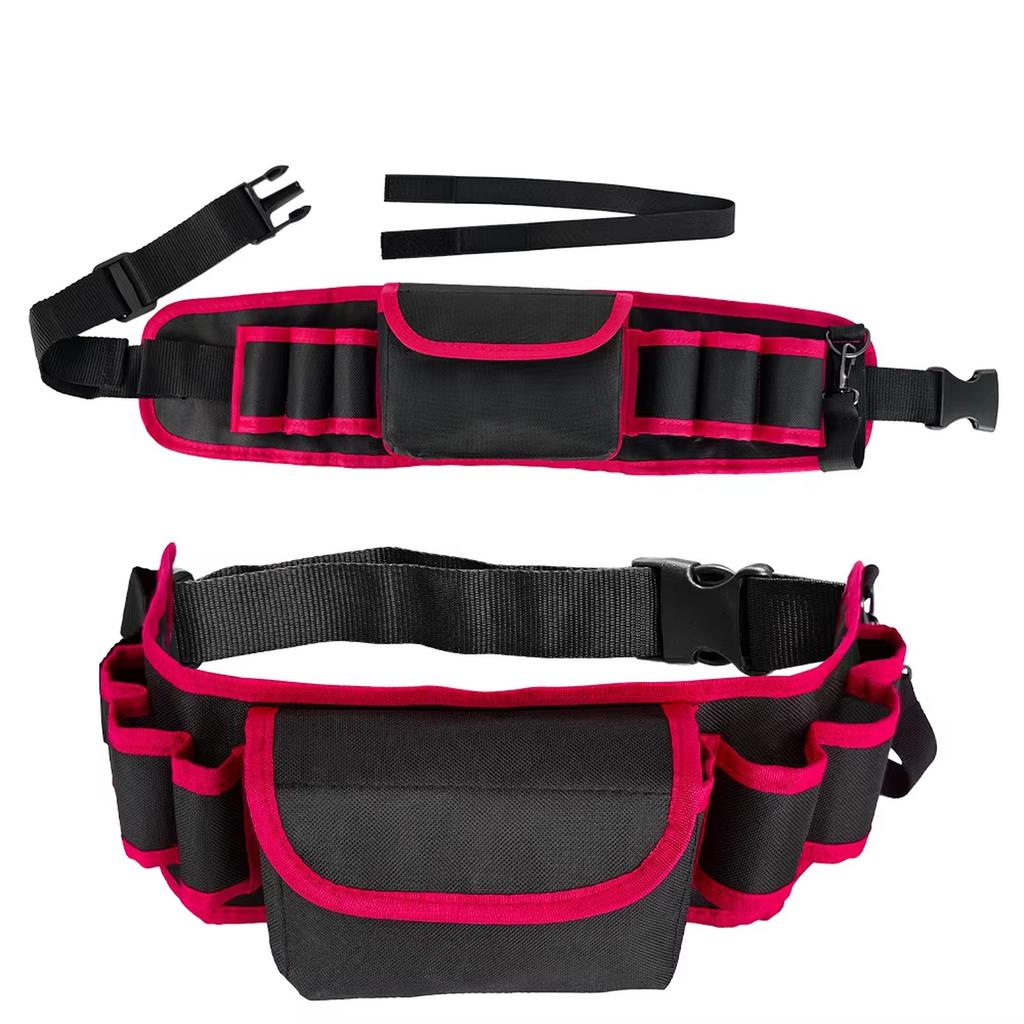 Sac à outils multifonctionnel pour électricien, pochette de ceinture, support de rangement, organisateur, kits d'outils de jardin, sacs de taille en tissu Oxford