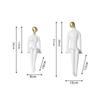 Resin Abstract Figure Sculpture Creative Craft Ornaments Couple Statue Decorative Figurines Home Decoration Accessories