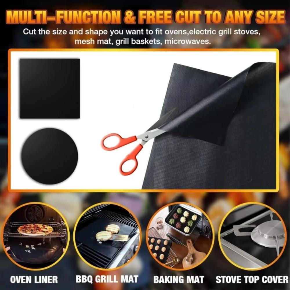 Non Stick Non Stick Baking Mat Heat Resistant Grill Mat New Baking Tray  Kitchen Tools