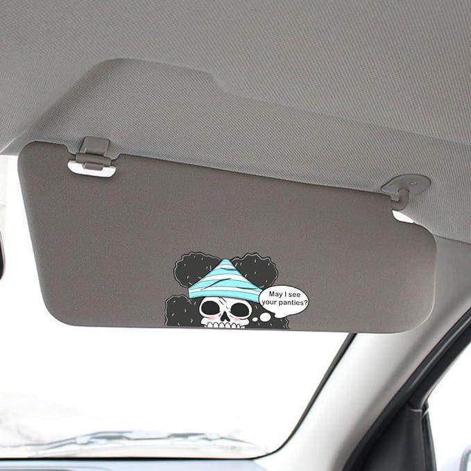 Skeleton Baron Anime Car Reflective Sticker for Windows, Body, Bumper, and Trucks