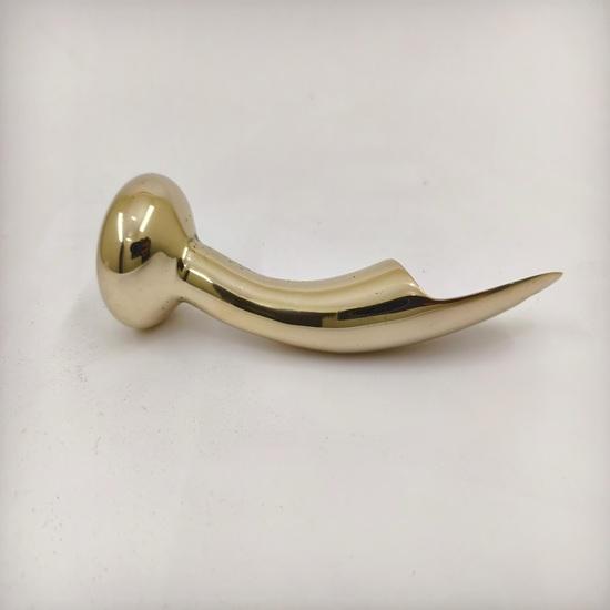 

Морской дизайнерский латунный набалдашник с шаровой головкой для деревянной трости, только рукоятка, подарок для предмета 20,32 см