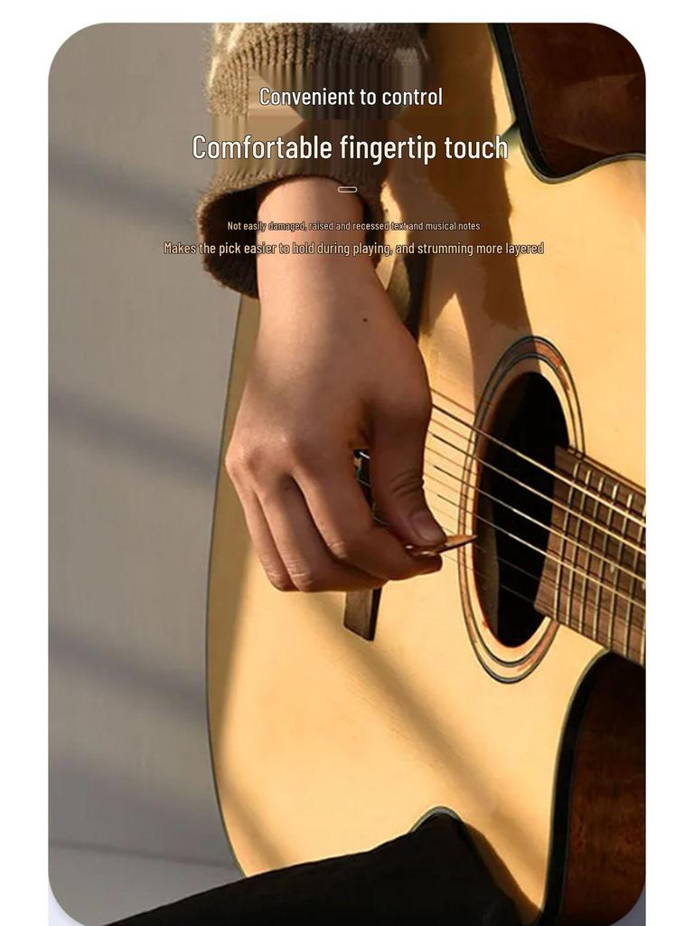Set Regalo Collana e Bracciale Plettro Chitarra Giocabile per Chitarristi